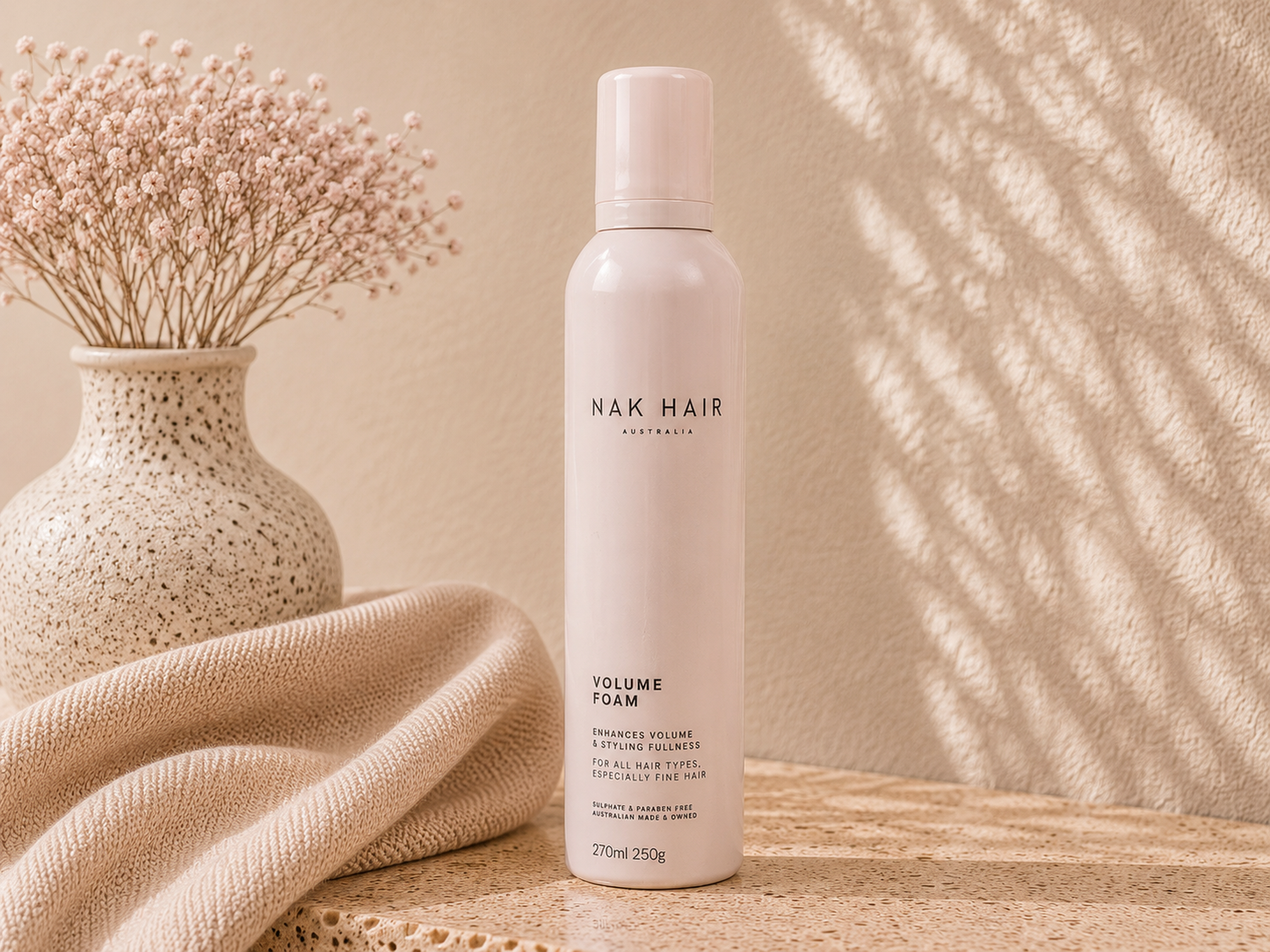 NAK volume foam