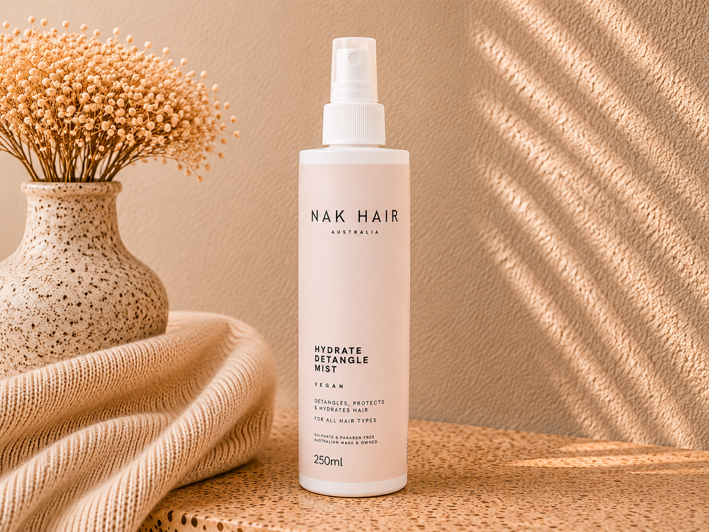 NAK hydrate detangle mist