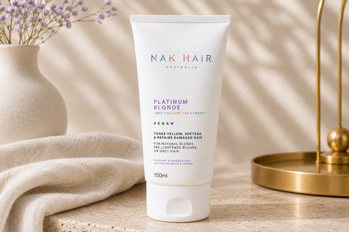 NAK blonde treatment anti yellow